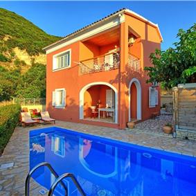 3 bedroom villa with pool & sea & mountain views, Episkepsi, sleeps 7